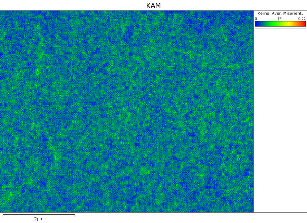 Dislocation Density Analysis of Crystals - 牛津仪器